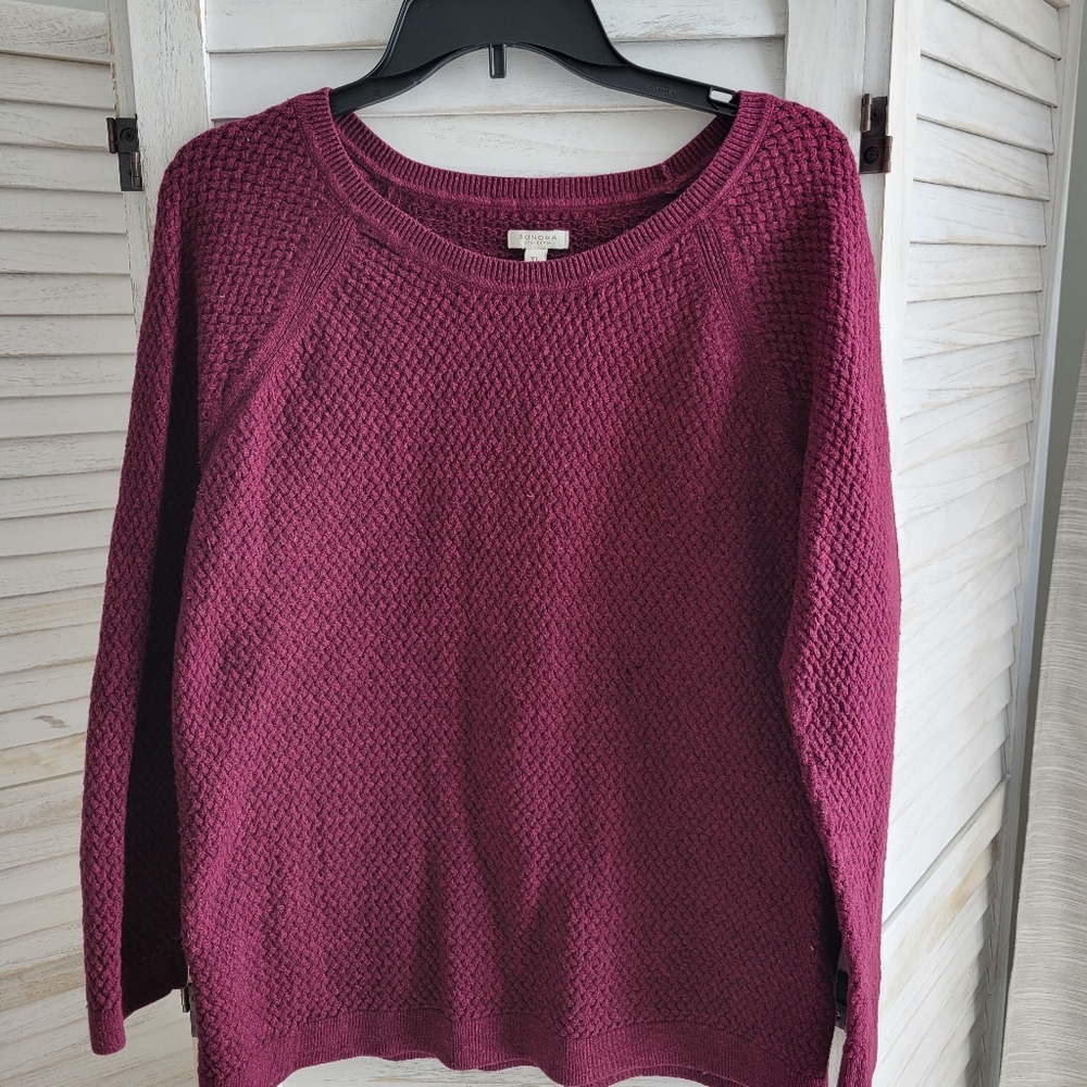 Cranberry Sonoma Sweater